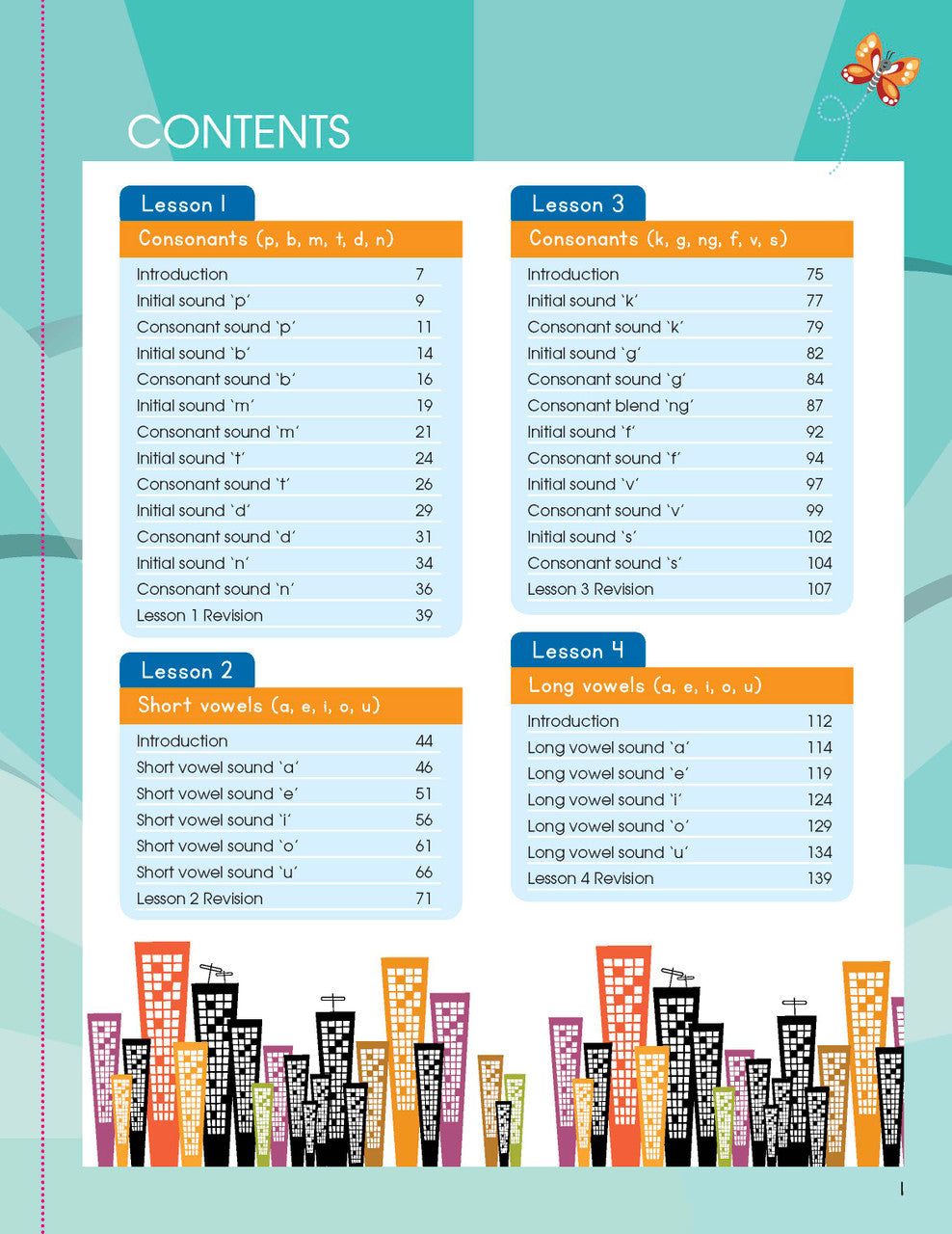 Preview page from The Mega Book of Phonics Worksheets as shown in the Pascal Press publisher gallery