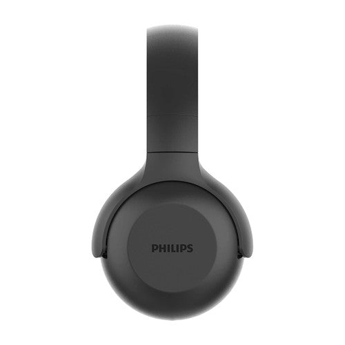 Close-up of 32mm neodymium driver and ear cup on Philips headphones