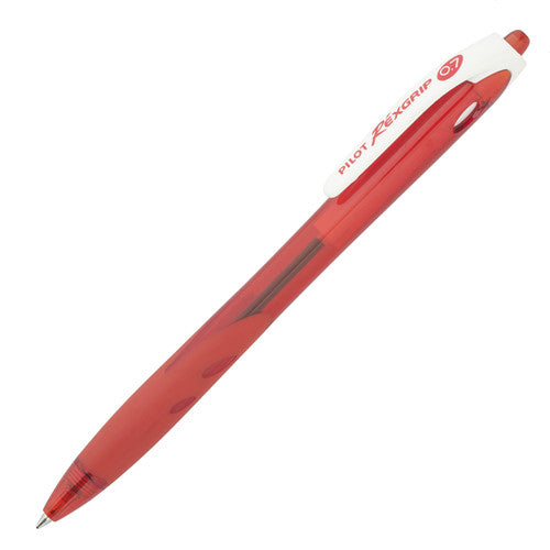 Pilot BegreeN Rexgrip Retractable Ballpoint Pen Fine Red Box of 10 - image 1