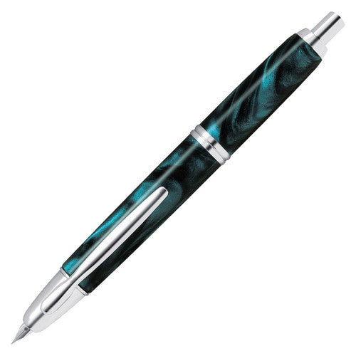 Pilot Capless SE Fountain Pen Marble Green Fine Nib - image 1