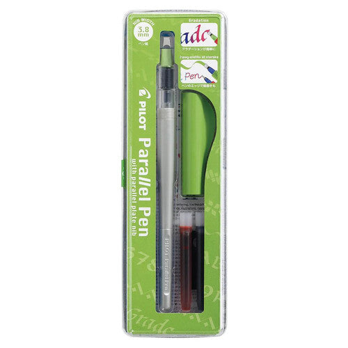 PILOT Parallel Calligraphy Pen 1.5mm nib in packaging with pen and ink cartridges included