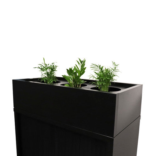 Rapidline Planter Box 900 x 230 x 473mm Only Black for Go Tambour Door Cupboard