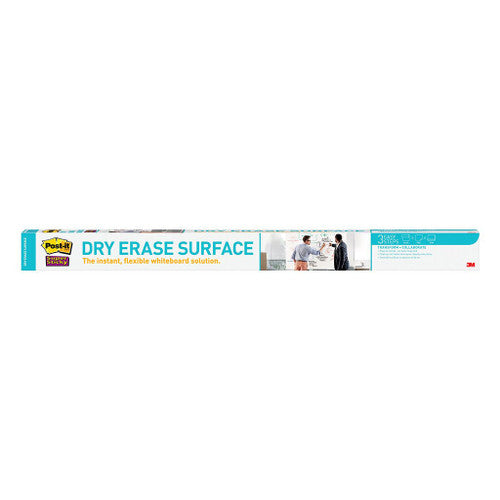 Post-it Dry Erase Surface DEF6X4 1800 x 1200mm self-adhesive dry erase film covering large office wall for team collaboration