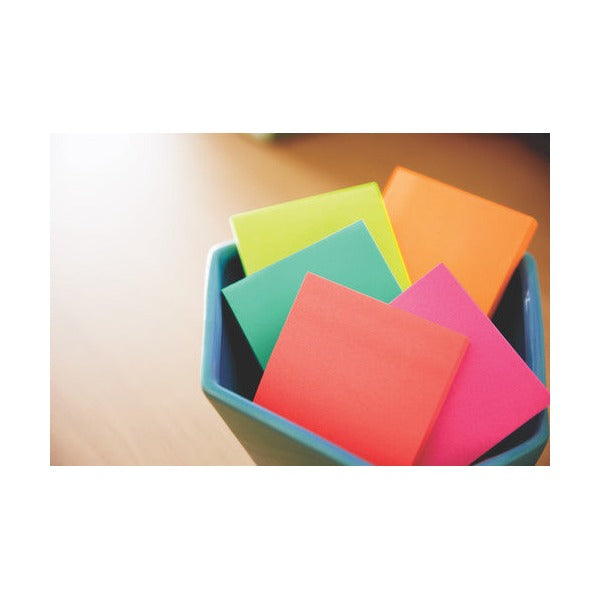 Square Cape Town colour notes standing in a blue desk pot, shown for colour reference