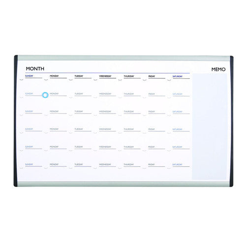 Quartet Arc Cubicle Calendar Board 460 x 760mm