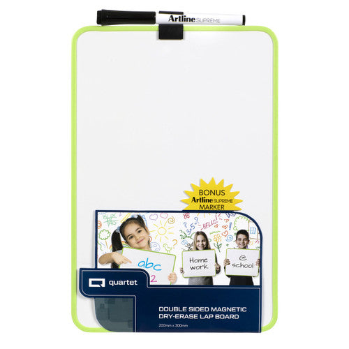 Quartet Magnetic Lap Board Double Sided 200 x 300mm Pack of 10
