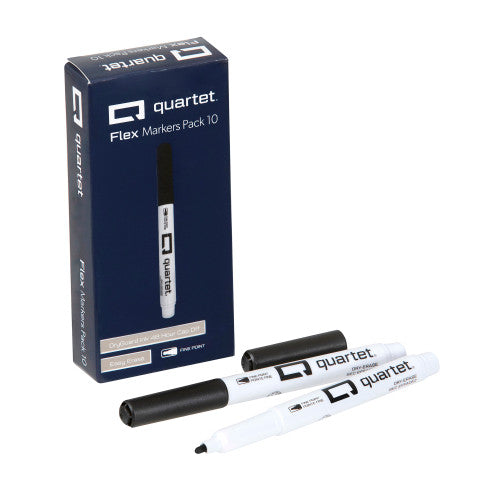 Quartet Flex Marker Black Box of 10