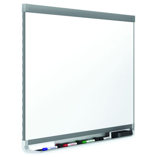 Quartet Prestige 2 Magnetic Porcelain Whiteboard Graphite Frame 1200 x 915mm