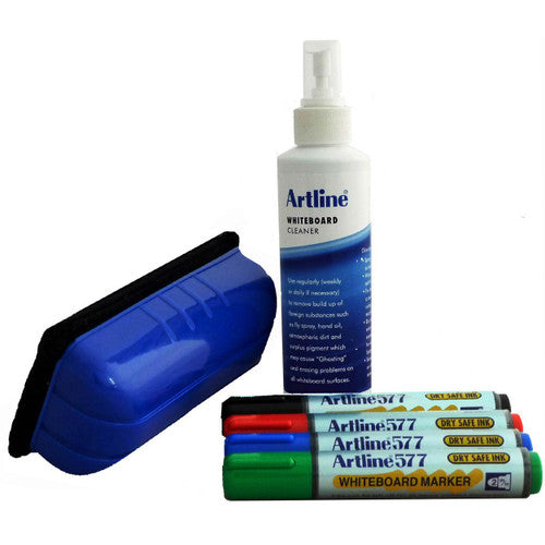 Artline Whiteboard Starter Kit Single
