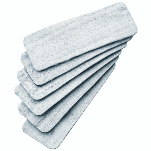 Quartet Magnetic Whiteboard Eraser Refill Pack of 6