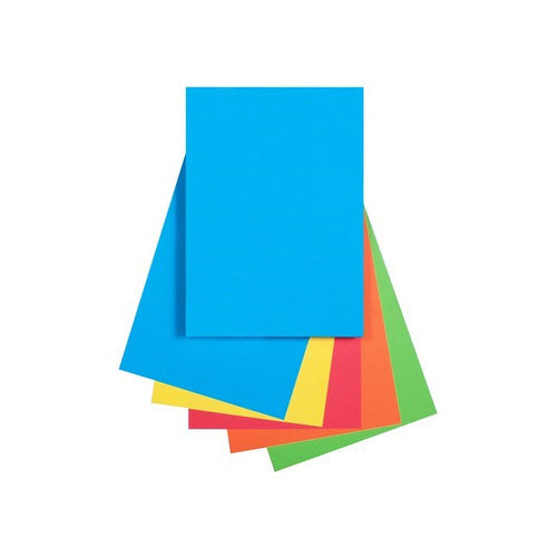 Quill Coloured Paper 80gsm A4 Bright Assorted Pack of 250