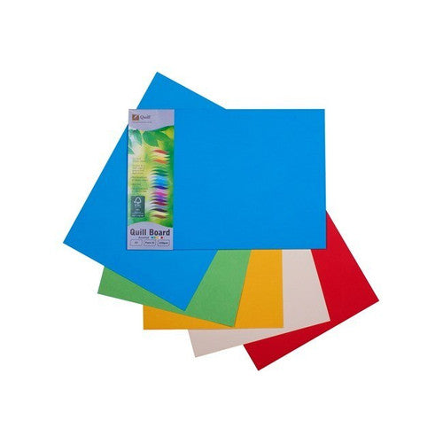 Quill Coloured Board 210gsm A3 Assorted Pack of 25