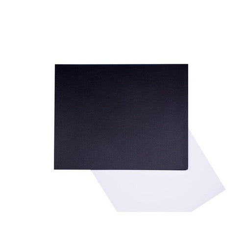 Quill Board 600gsm 510 x 635mm White and Black Pack of 50