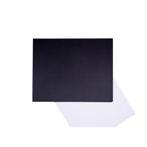 Quill Board 600gsm 510 x 635mm White and Black Pack of 50