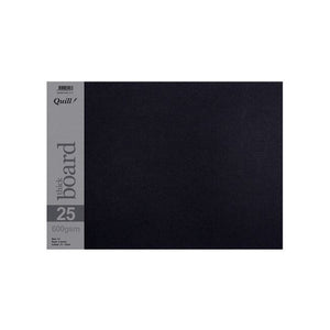 Quill Surface Board 600gsm A3 Black Pack of 5