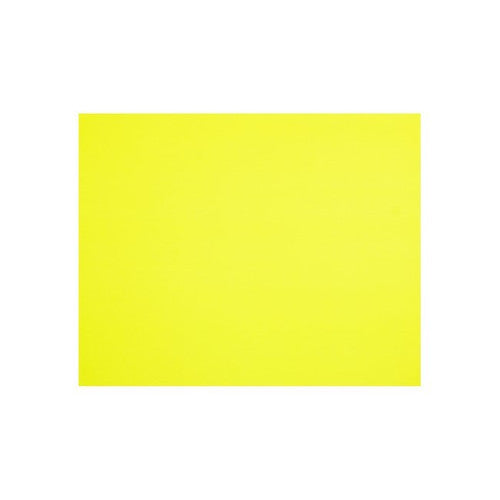 Quill Coloured Board 230gsm 510 x 635mm Fluoro Yellow Pack of 25