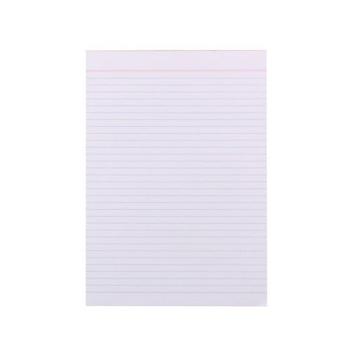 Quill Super Bank Pad Ruled 60gsm A4 80 Leaf White Box of 10