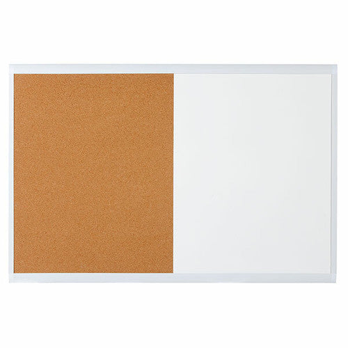 Quartet Basics Combo Board White Frame 900 x 600mm - image 1