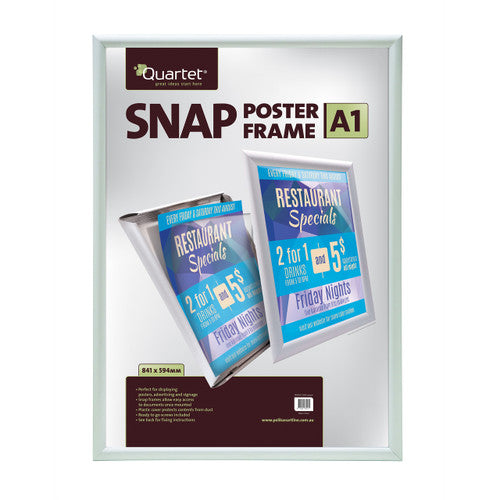 Quartet Instant Poster Frame A1 25mm Aluminium Snap Frame - image 1