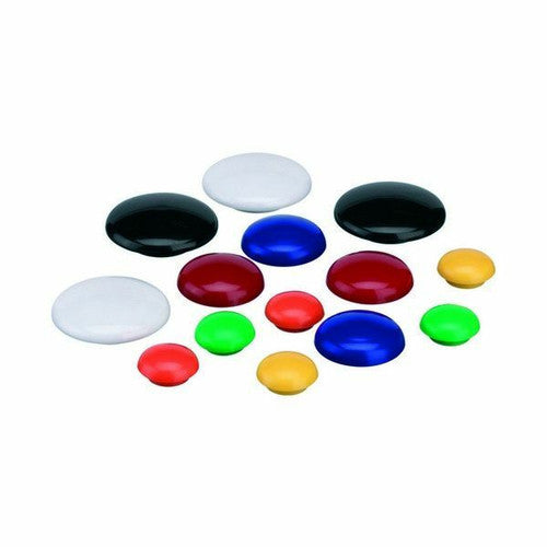 Quartet Magnetic Buttons 20mm Yellow Pack of 10 - image 2