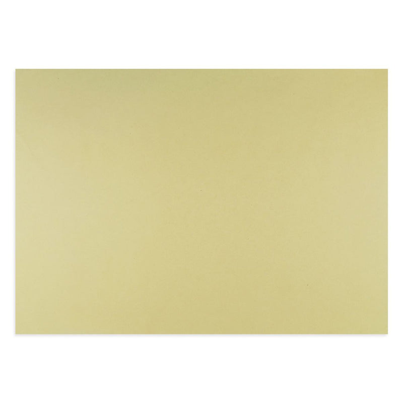 A single sheet of Quill Kraft Board A2 laid flat in landscape, showing the plain natural kraft surface on a white background