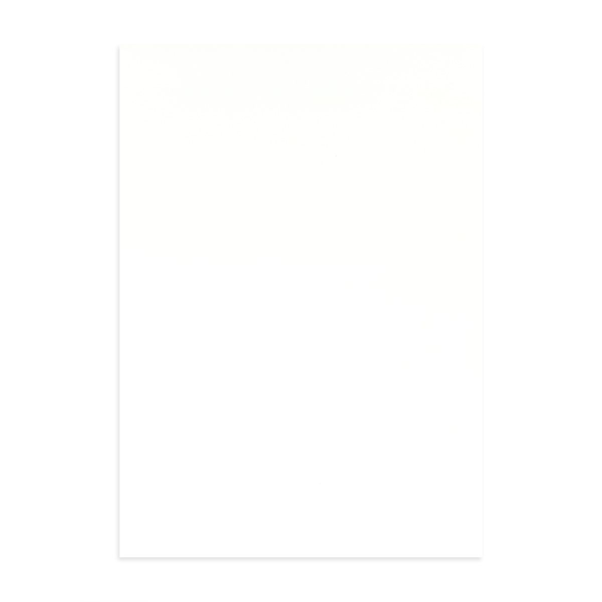 A single sheet of Quill Cartridge Paper 125gsm A4 in white, shown flat and upright on a plain white background