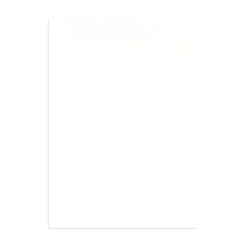 A single sheet of Quill Cartridge Paper 125gsm A4 in white, shown flat and upright on a plain white background