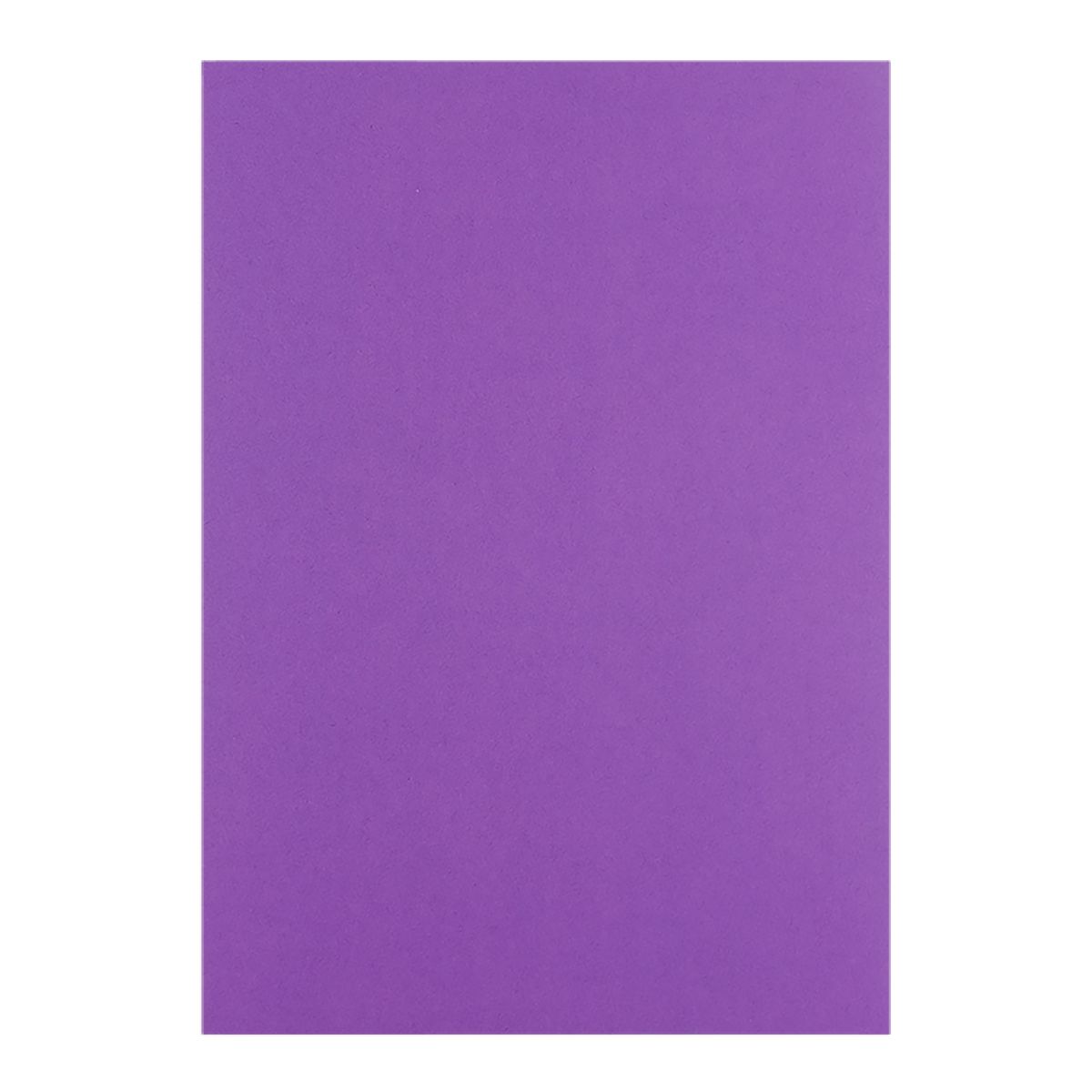 A single lilac sheet of Quill A4 125gsm cover paper from the assorted pack, shown flat in portrait on a white background