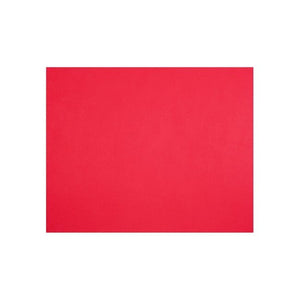 Quill Coloured Board 210gsm 510 x 635mm in Red, one flat red sheet photographed from above against white