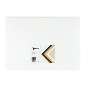 Quill Flute Matte Board 165gsm A3 Assorted Pack of 5 - image 1