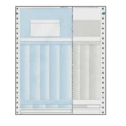 Bala Statement Continuous Business Forms 279 x 229mm Box of 2000