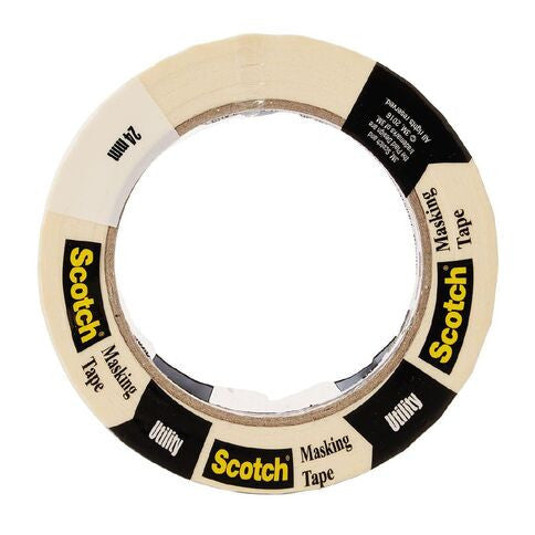 Scotch 2010 Utility Masking Tape 24mm x 55m Beige