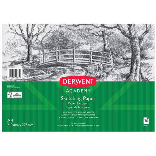 Derwent Sketch Pad A4 Landscape 30 Sheets Box of 5