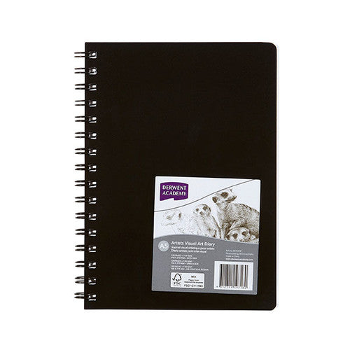 Derwent Academy Visual Art Diary A5 Portrait 120 Pages