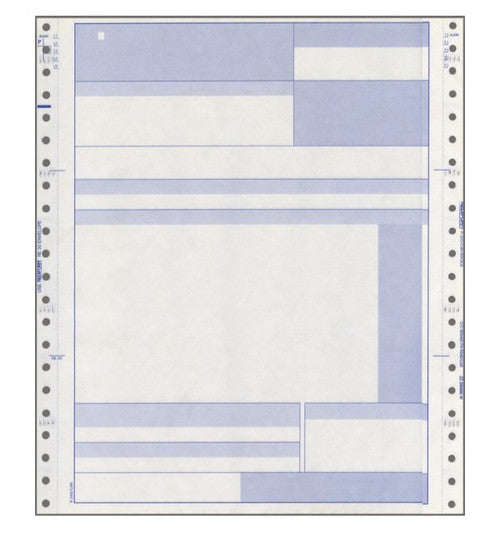 Bala Carpe Invoice Continuous Business Forms 279 x 241mm Box of 750