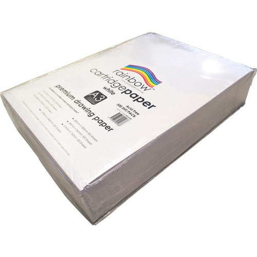 Rainbow Cartridge Paper A3 110gsm White Pack of 500