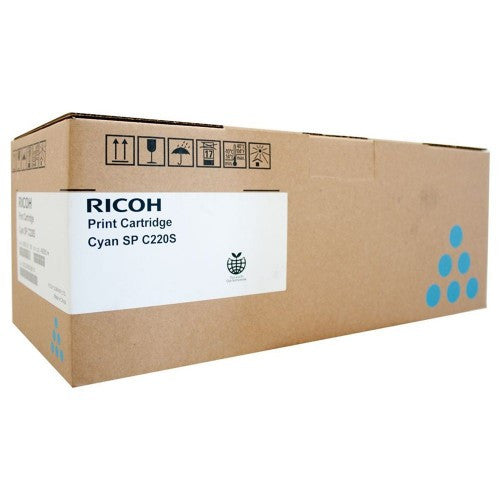 Ricoh 406060 Type 220 Laser Toner Cyan 2000 Pages