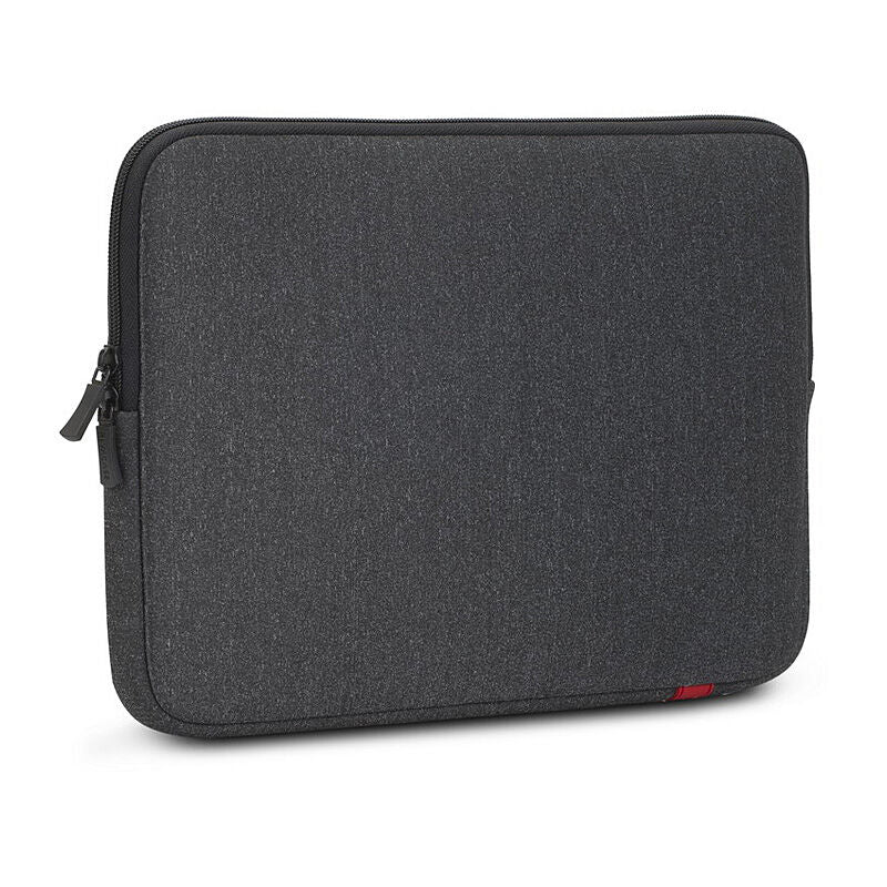 RIVACASE 5123-GR MacBook 13 Sleeve Dark Grey front view
