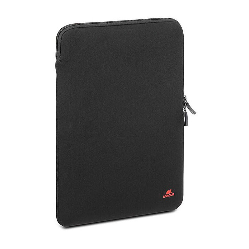 RIVACASE 5224-BK MacBook Air 15 Antishock Neoprene Sleeve Black front view