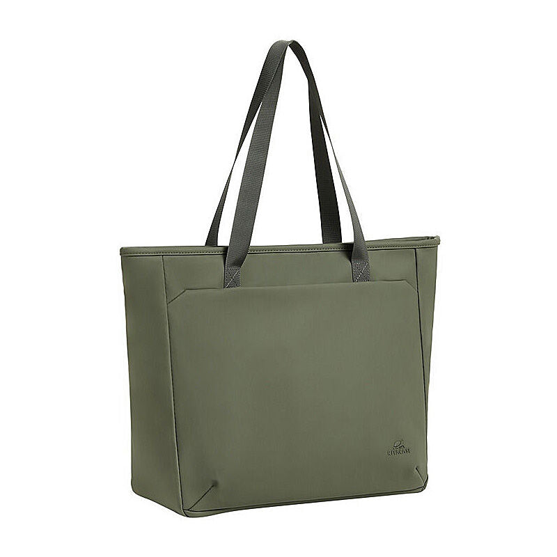 RIVACASE 7821-OL Eden ECO Tote Bag Olive Green front view