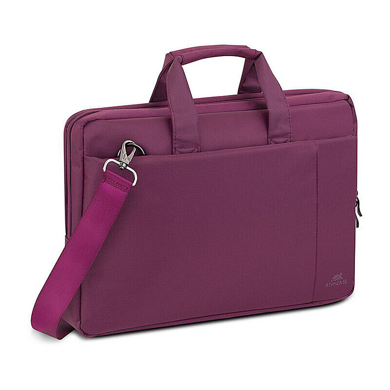 RIVACASE 8231-PP Laptop Bag 15.6 Purple front view