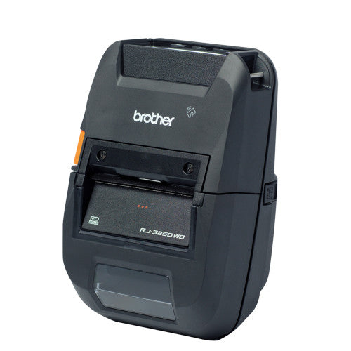 Brother RJ-3250WB 3 Inch Rugged Mobile Receipt and Label Printer Bundle