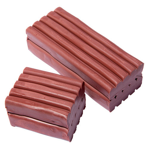 Educational Colours Modelling Clay 500g Brown Cello Wrapped