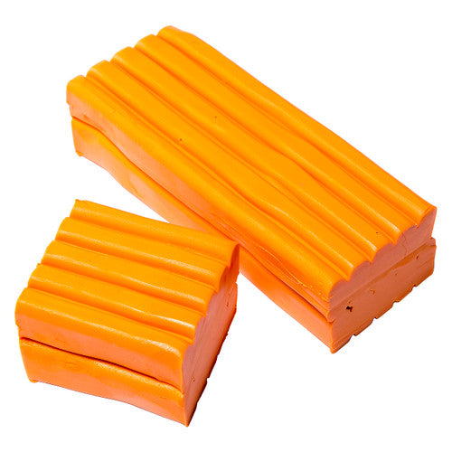 Educational Colours Modelling Clay 500g Orange Cello Wrapped