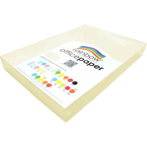 Rainbow Office Paper A3 80gsm Ivory Pack of 500