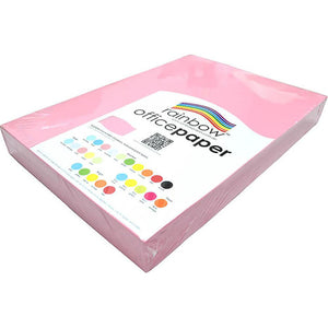 Rainbow Office Paper A3 80gsm Pink Pack of 500