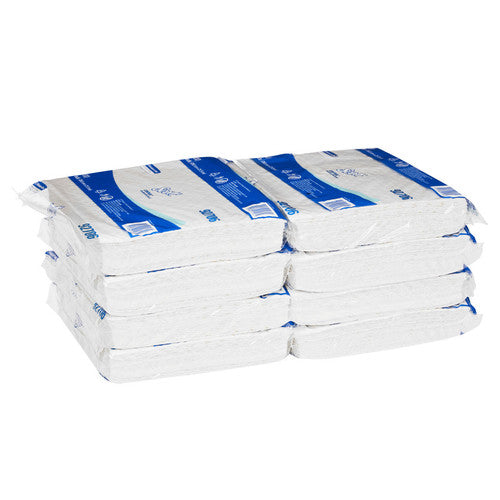 Scott Control Absorbent Small Pad White 100 Sheets Packs of 8