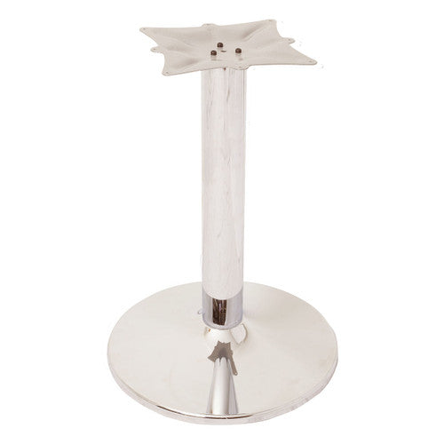 Rapidline Frame Only Polished Stainless Steel for Estilo Disc Base Table 1200mm Diameter Top