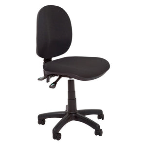 Rapidline ET20 Budget Medium Back Operator Chair Black Fabric - image 1
