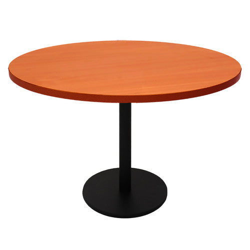 Rapidline Estilo Round Table Flat Disc Base 1200mm Cherry Black - image 1